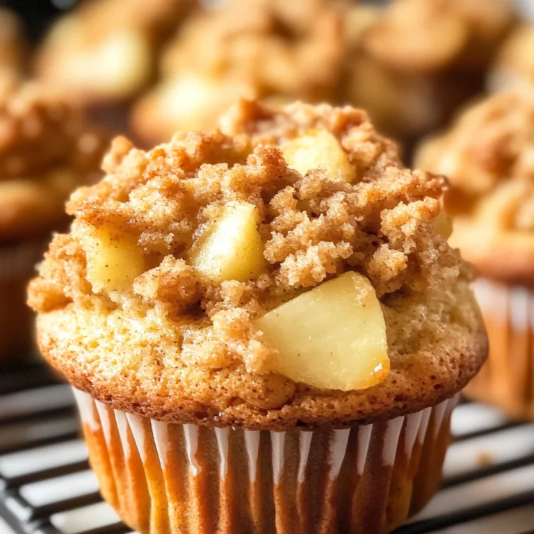 Apple Crumble Muffins