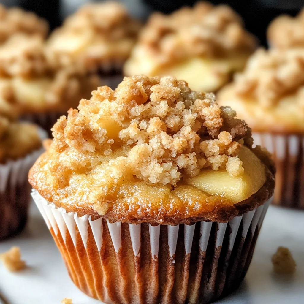Apple Crumble Muffins