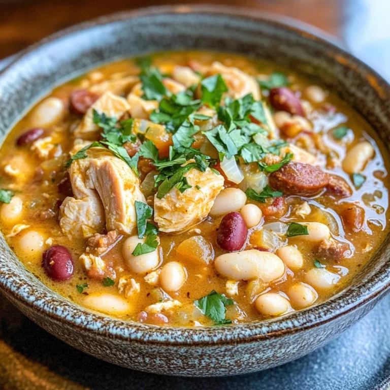 Cajun White Chicken Chili