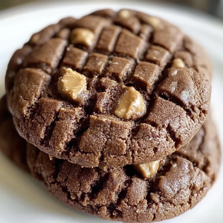 Chocolate Peanut Butter Cookies
