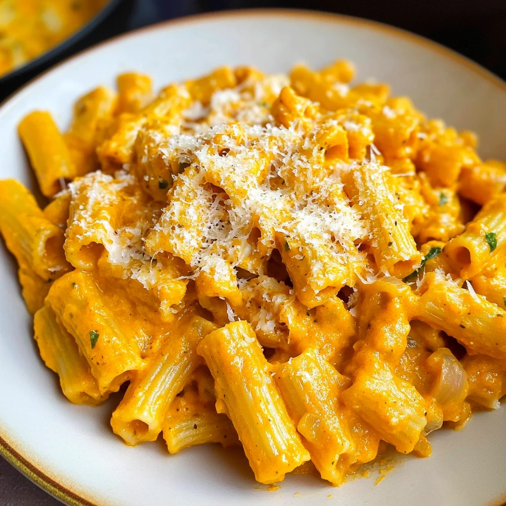 Creamy Parmesan Pumpkin Pasta