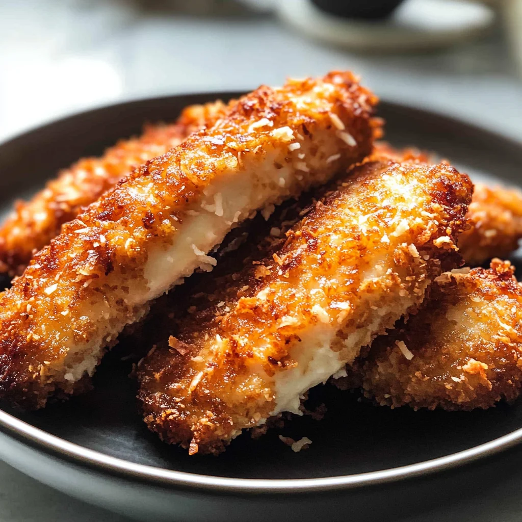 Crispy Coconut Chicken Tenders