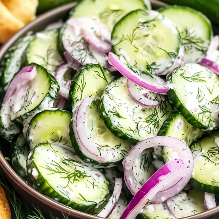Cucumber Dill Salad