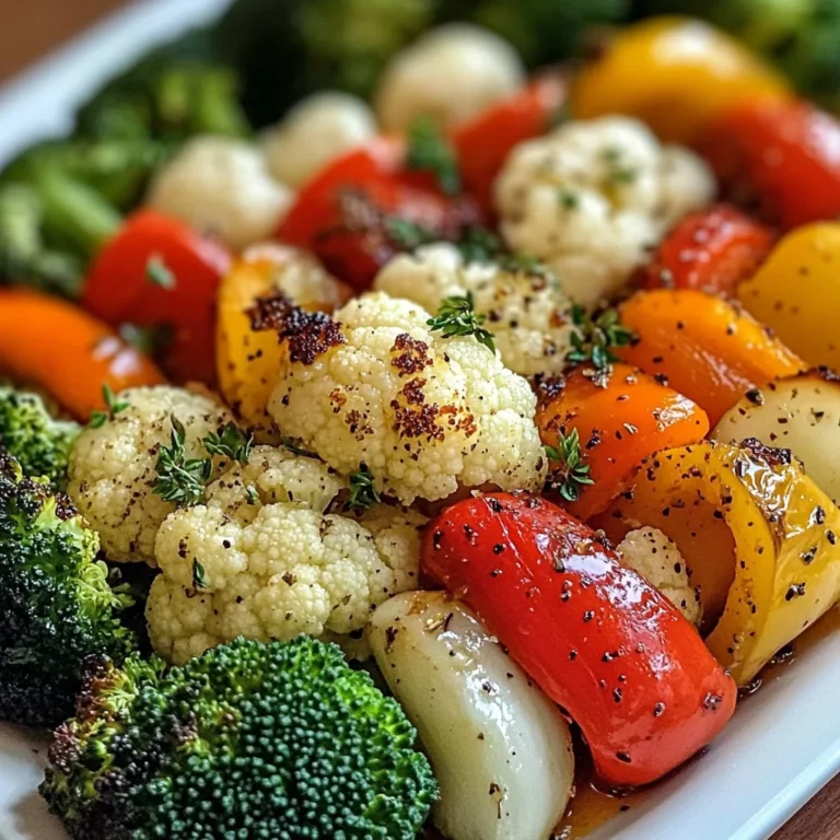 Garlic Roasted Vegetables