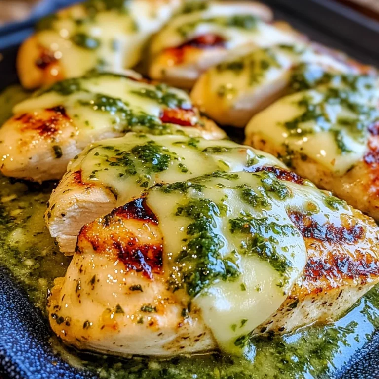 Grilled Salsa Verde Pepper Jack Chicken