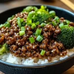 Korean Ground Beef Bowl: An Amazing Ultimate Recipe