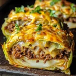 Oven-Baked Cabbage Burgers