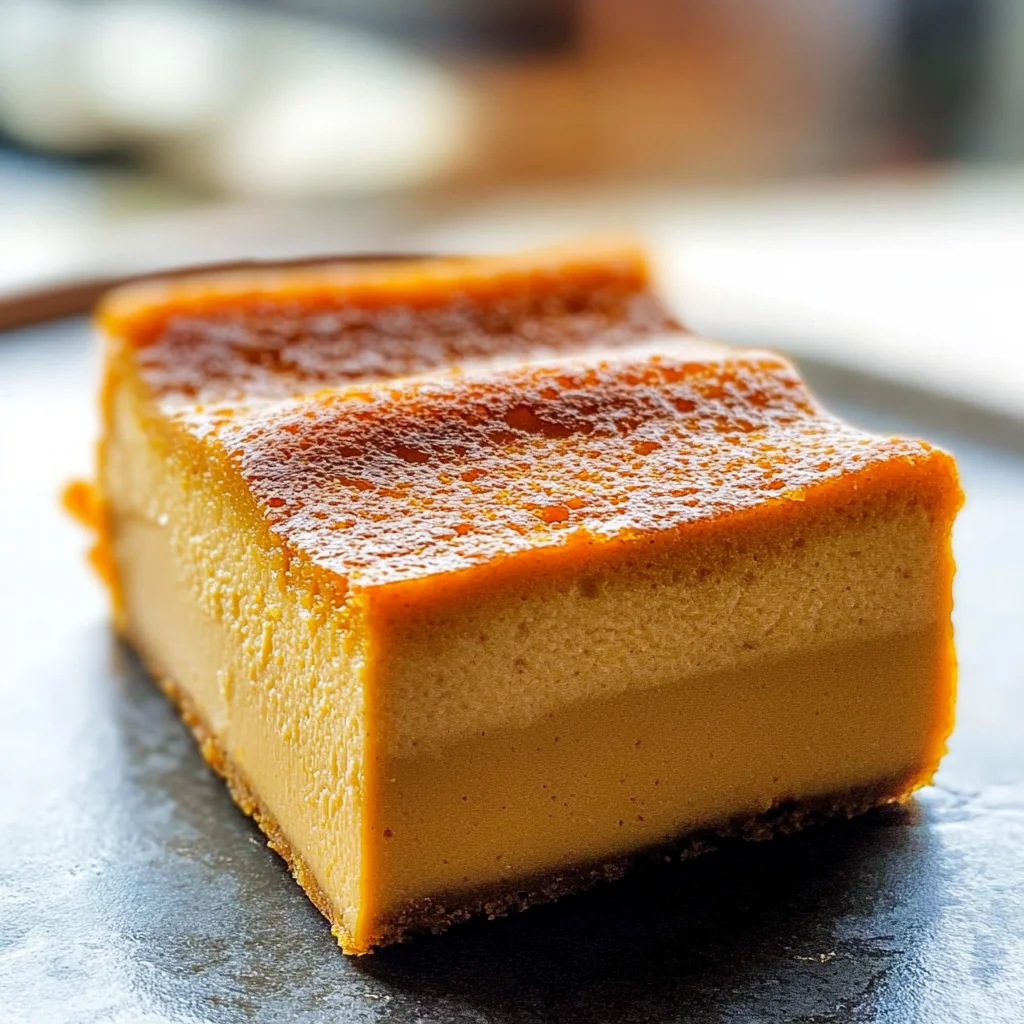 Pumpkin Magic Custard Cake Recipe