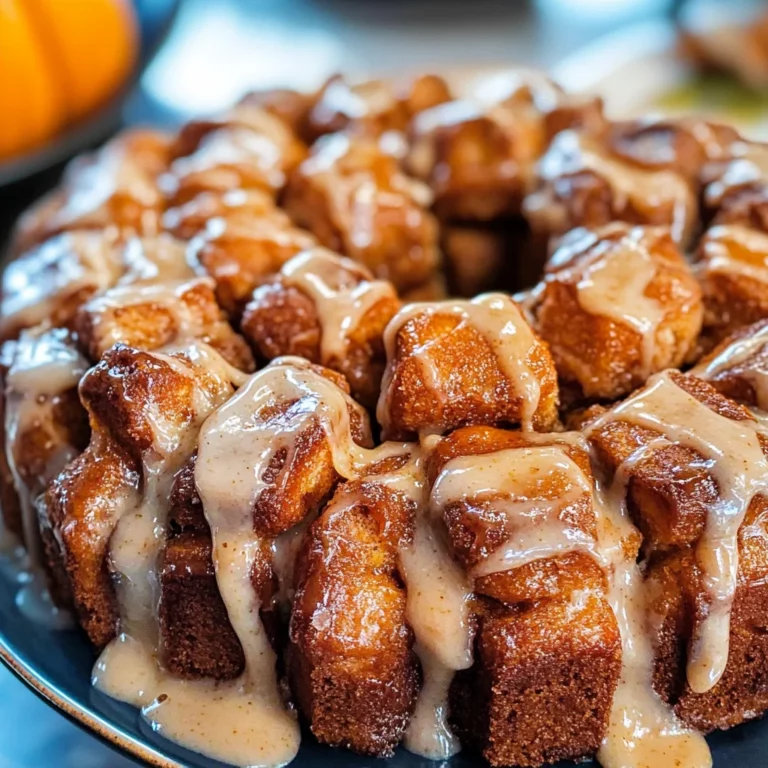 Pumpkin Spice Monkey Bread Recipe