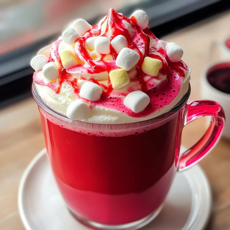 Red Velvet Hot Chocolate Recipe