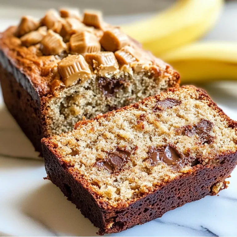 Reese's Peanut Butter Banana Bread