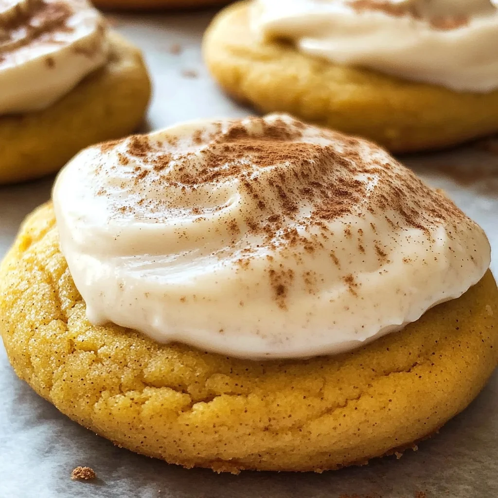 Soft Pumpkin Sugar Cookies Recipe