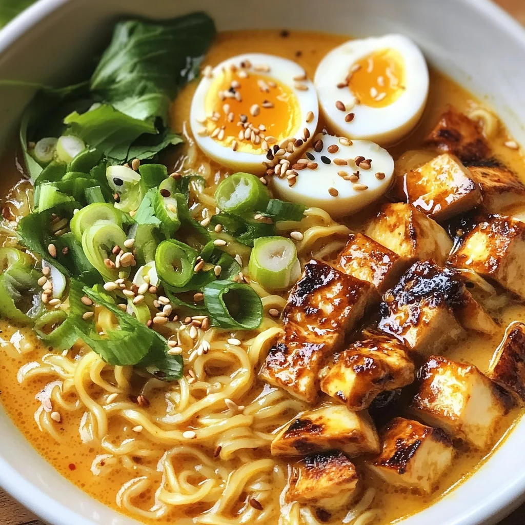 Spicy Coconut Curry Ramen