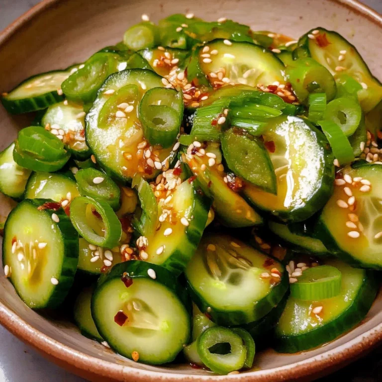 Spicy Cucumber Salad
