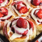 Strawberry Cheesecake Cinnabon Rolls Recipe