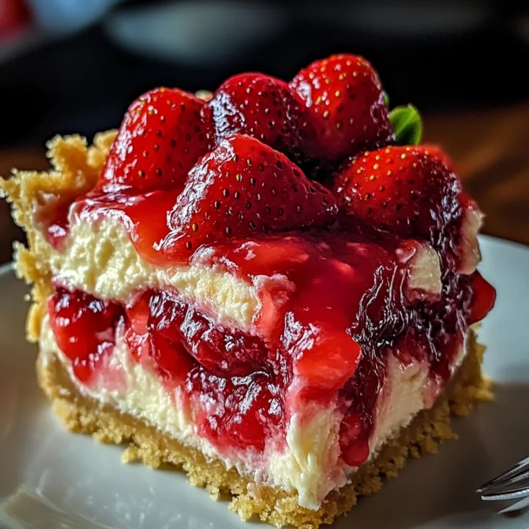 The Ultimate Strawberry Cheesecake Dump Cake