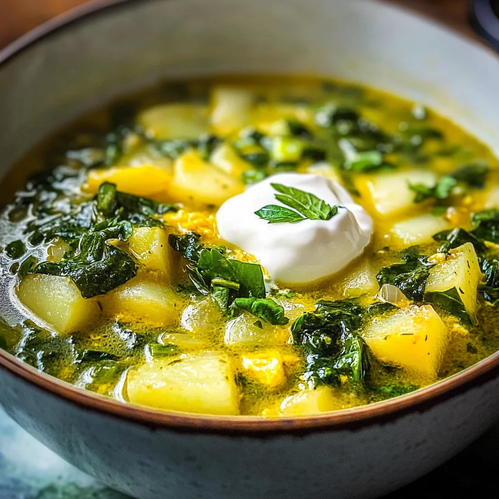 Ukrainian Green Borscht
