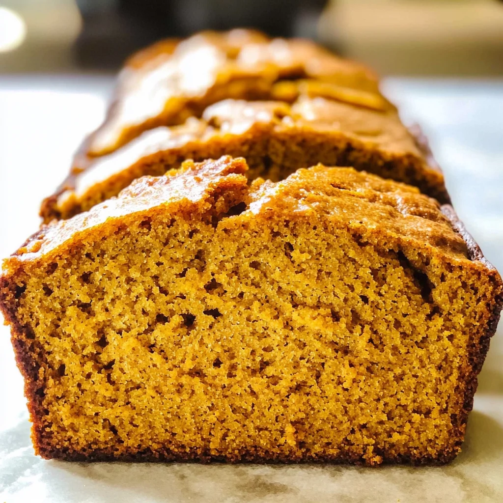 Vanilla Pudding Pumpkin Bread