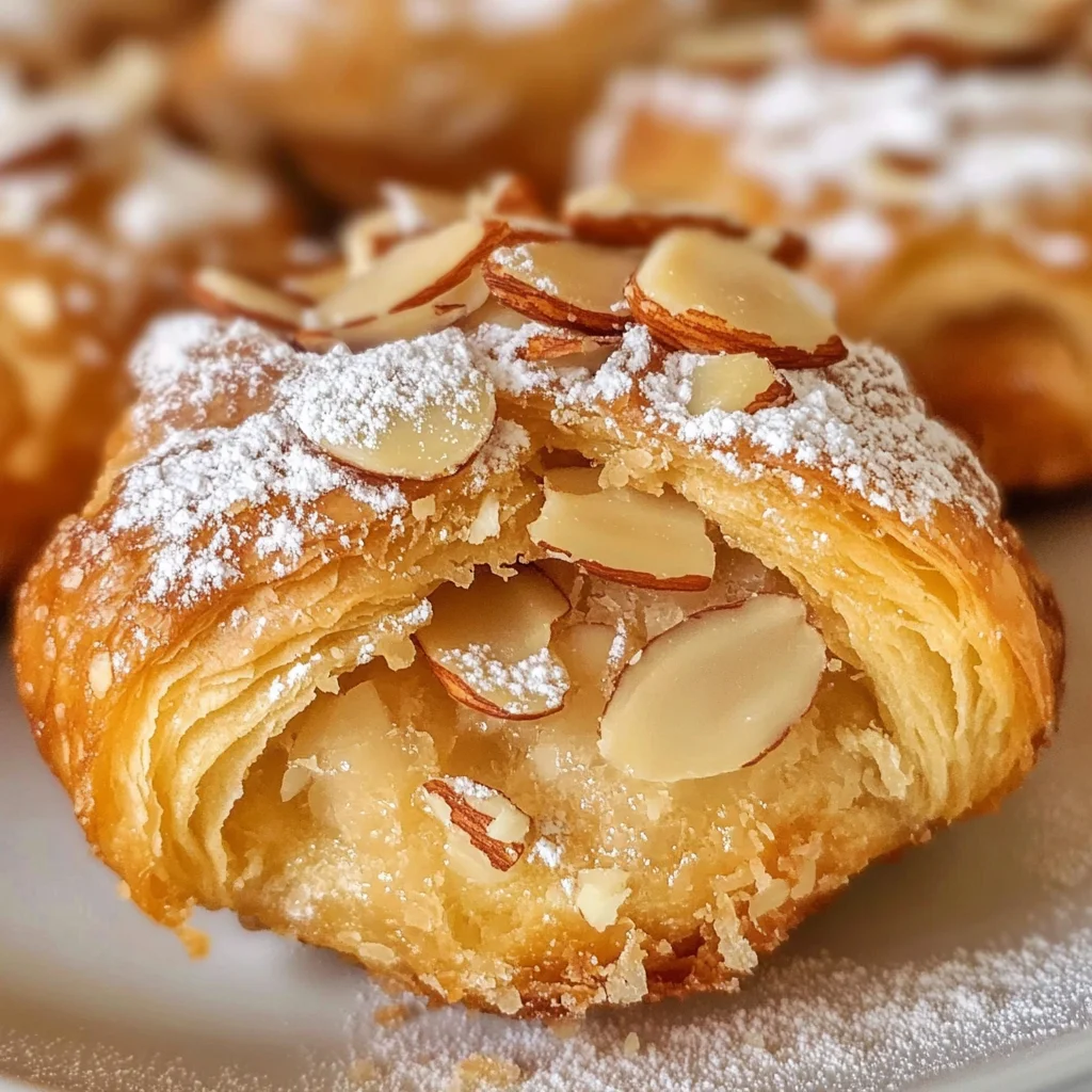 Almond Croissant Bites