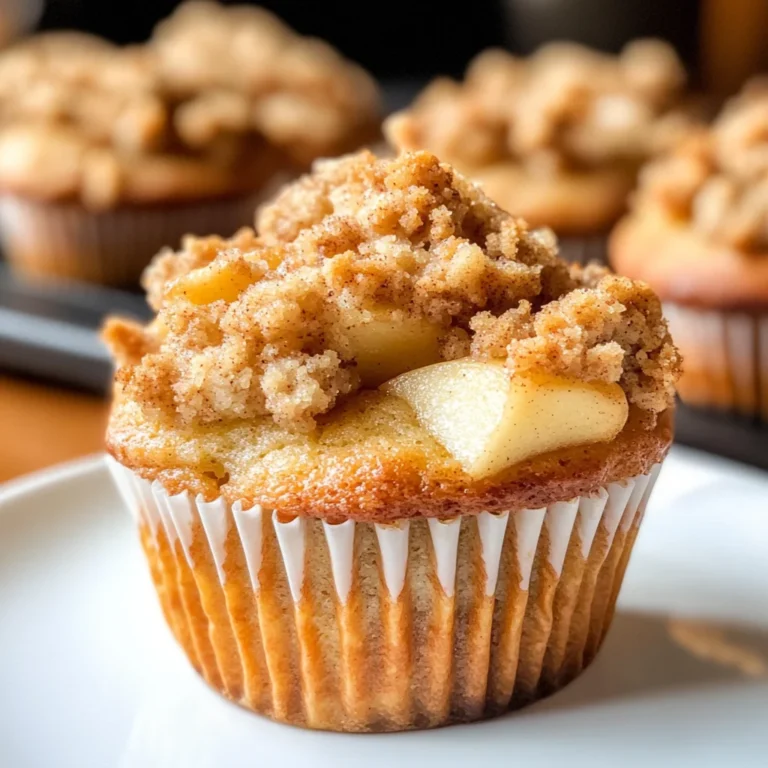 Apple Crumble Muffins