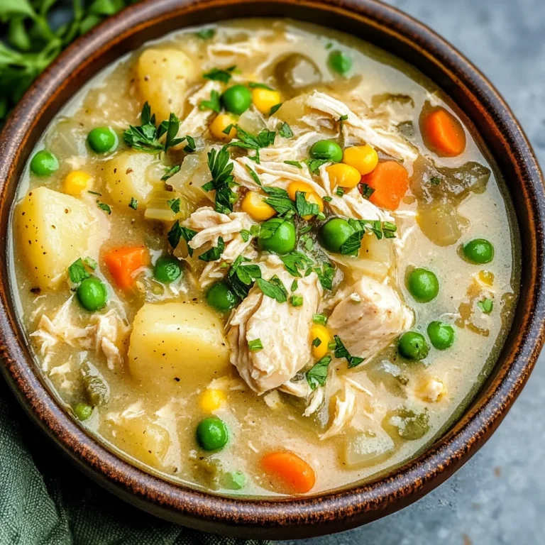 Chicken Pot Pie Soup