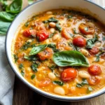 Creamy Tomato White Bean Stew