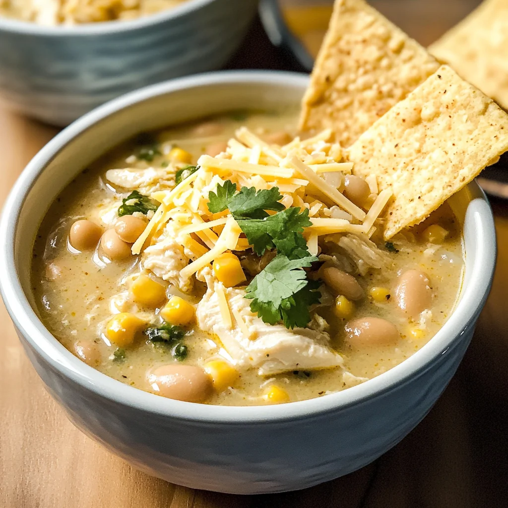 Creamy White Chicken Chili Recipe