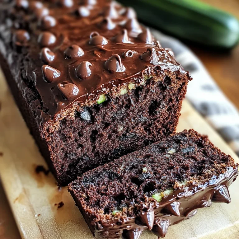 Double Chocolate Zucchini Bread