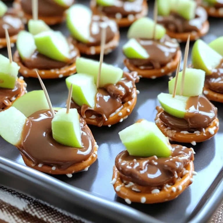 Easy Caramel Apple Bites