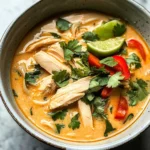 Easy Thai Coconut Chicken Soup