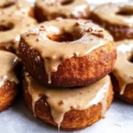 Gluten and Dairy Free Pumpkin Donuts with Maple Glaze