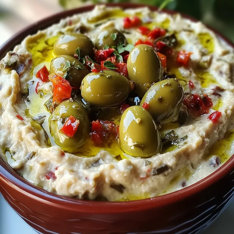 Green Olive Dip – Easy Creamy Party Favorite