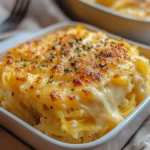 Healthy Spaghetti Squash Au Gratin
