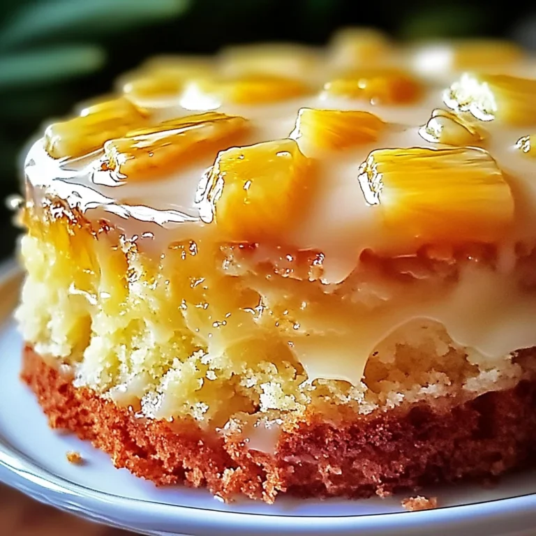 Juicy Pineapple Heaven Cake