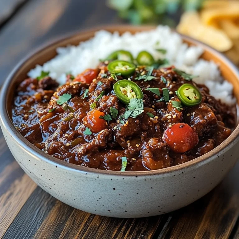 Korean Chile Con Carne