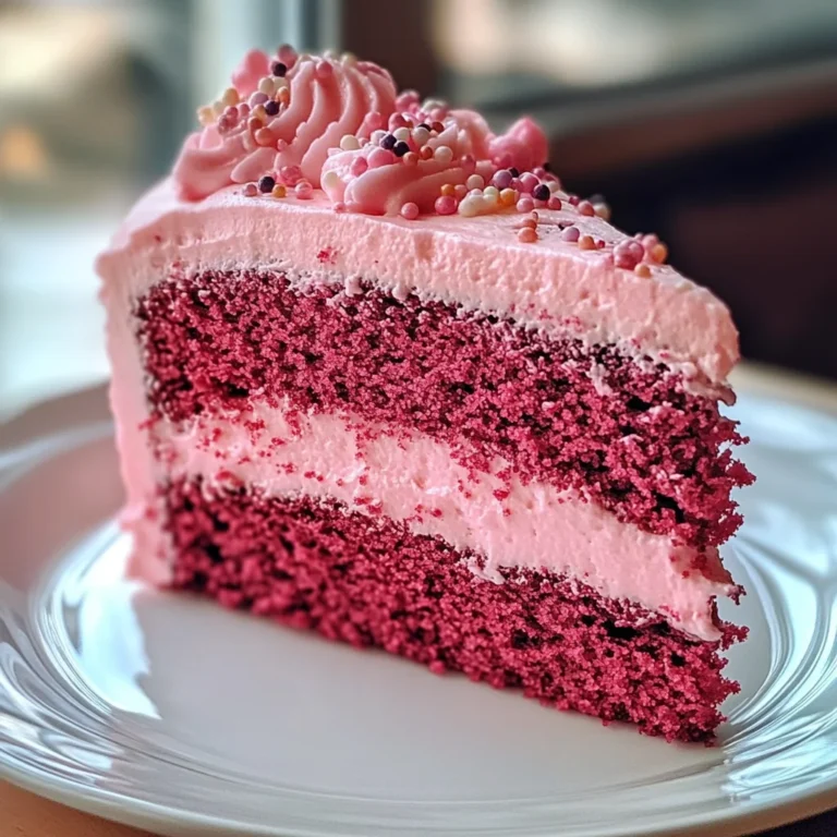 Mother's Day Pink Velvet Cake
