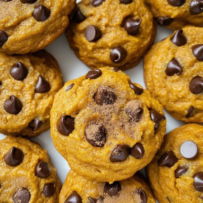 Old Fashioned Pumpkin Chocolate Chip Cookies