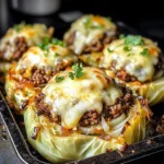 Oven-Baked Cabbage Burgers