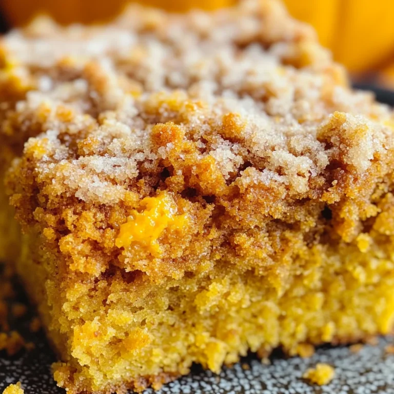 Pumpkin Coffee Cake