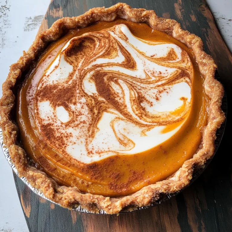 Pumpkin Mascarpone Pie
