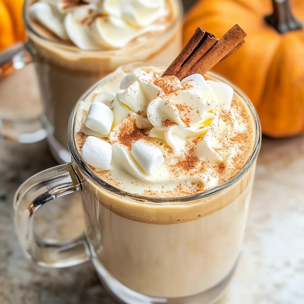 Pumpkin White Hot Chocolate