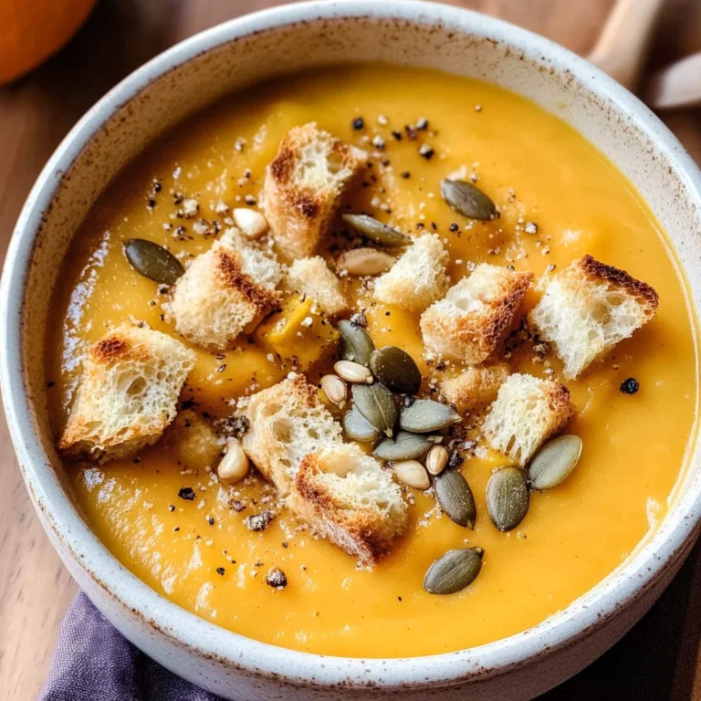 Roasted Butternut Squash Soup Recipe