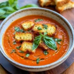 Roasted Tomato Basil Soup