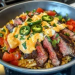 Steak Queso Rice : A Flavorful Recipe