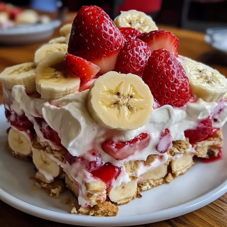 Strawberry Banana Pudding Dream