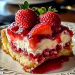 The Ultimate Strawberry Cheesecake Dump Cake