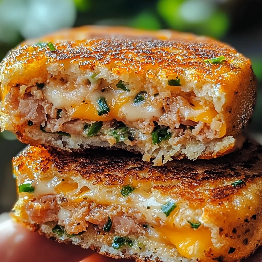 Tuna Melt Patties Recipe