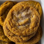 chewy maple pumpkin cookies