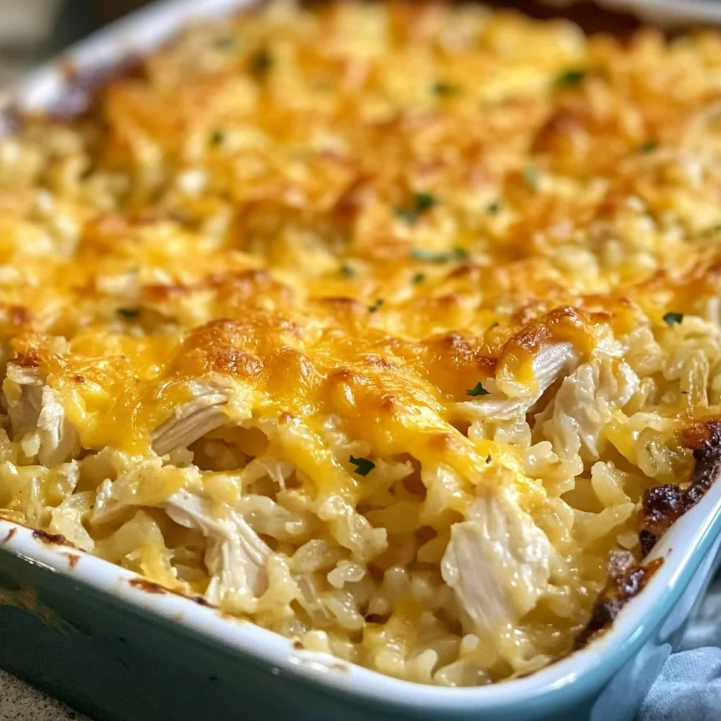 4 Million Dollar Chicken Rice-A-Roni Casserole