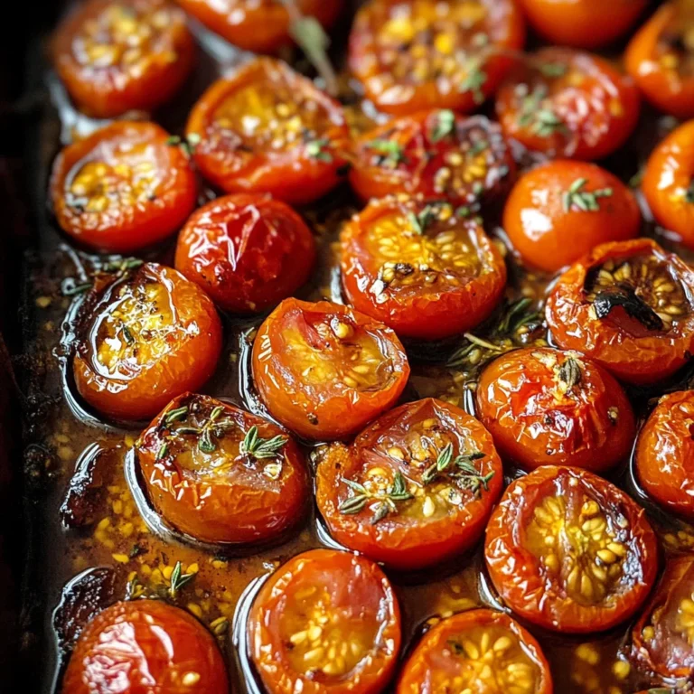 Balsamic Roasted Cherry Tomatoes Recipe